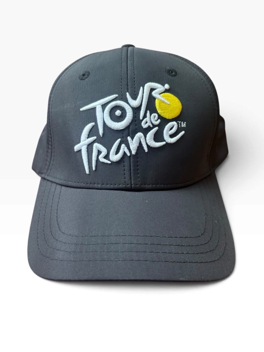 Tour de France Black Baseball Cap Hat Embroidered Official Product Adult size